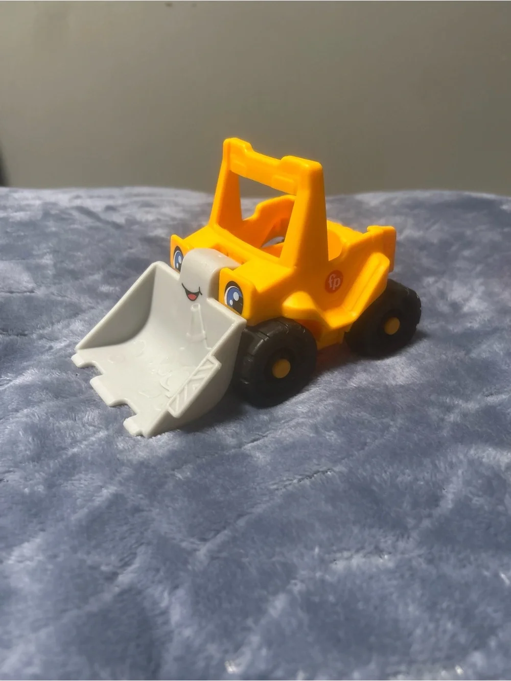 Little People Yellow Scoop Front Loader Toy Truck